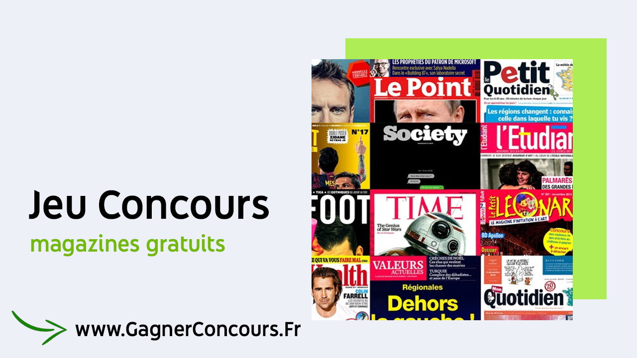 360 magazine a organisé le jeu concours N°13647 – 360 magazine n°11