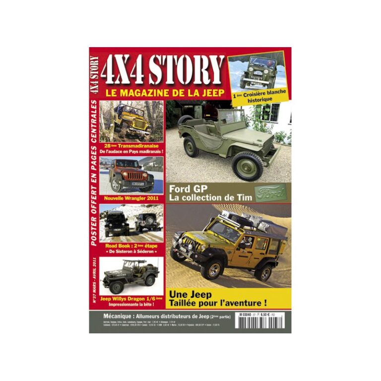 4X4 STORY magazine a organisé le jeu concours N°31090 – 4X4 STORY magazine n°37