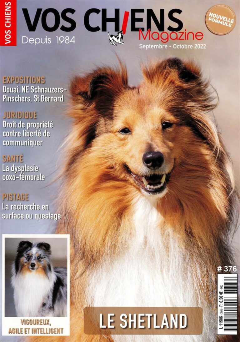 AMIS CHIENS magazine a organisé le jeu concours N°14200 – AMIS CHIENS magazine n°7