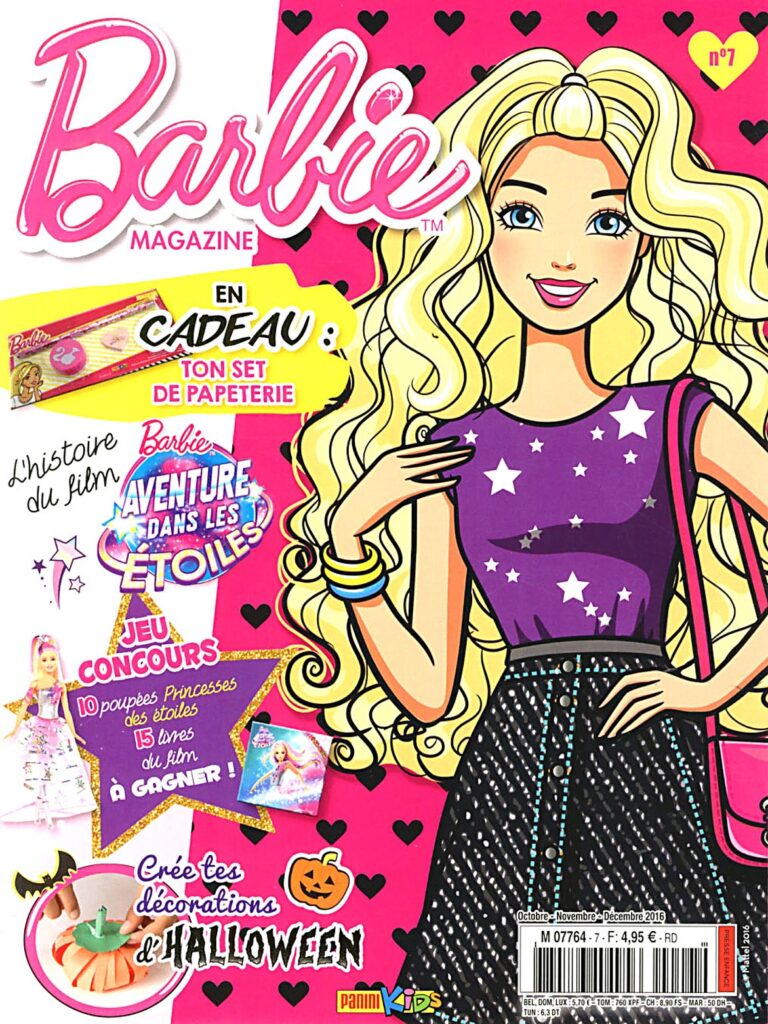 BARBIE MAGAZINE a organisé le jeu concours N°14664 – BARBIE MAGAZINE n°154