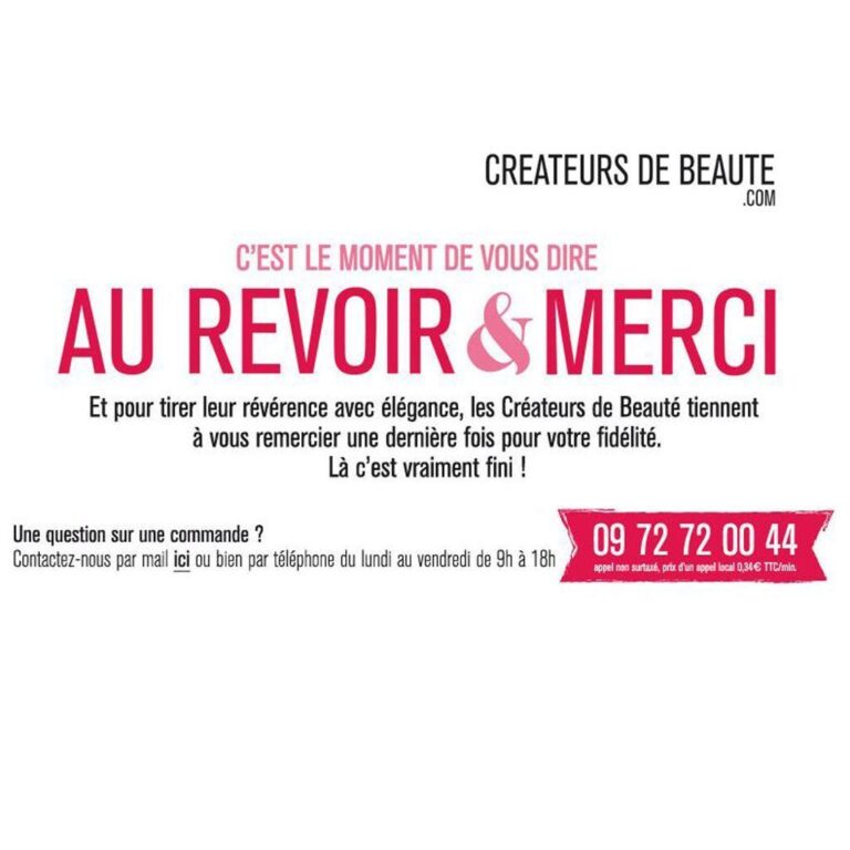 CLUB DES CREATEURS DE BEAUTE a organisé le jeu concours N°20329 – CLUB DES CREATEURS DE BEAUTE PARIS