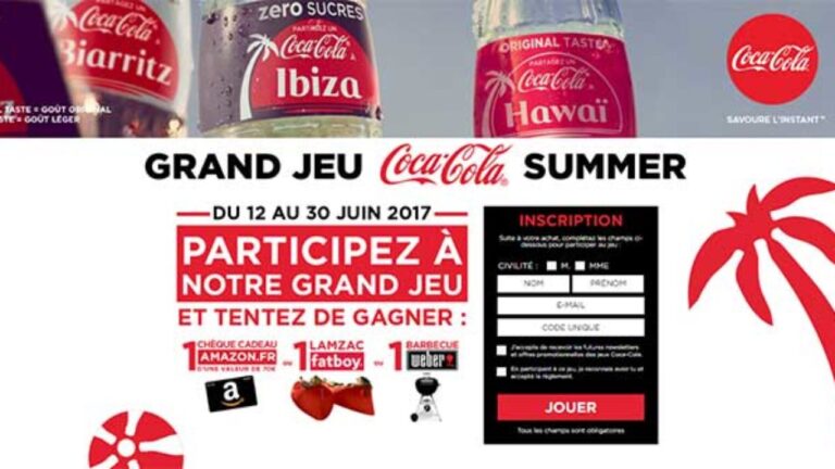 COCA COLA a organisé le jeu concours N°15956 – COCA COLA boisson / ED supermarchés