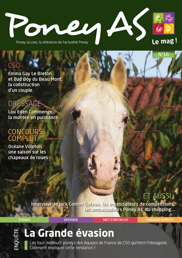 DES AMOURS DE PONEYS magazine a organisé le jeu concours N°18556 – DES AMOURS DE PONEYS magazine n°1