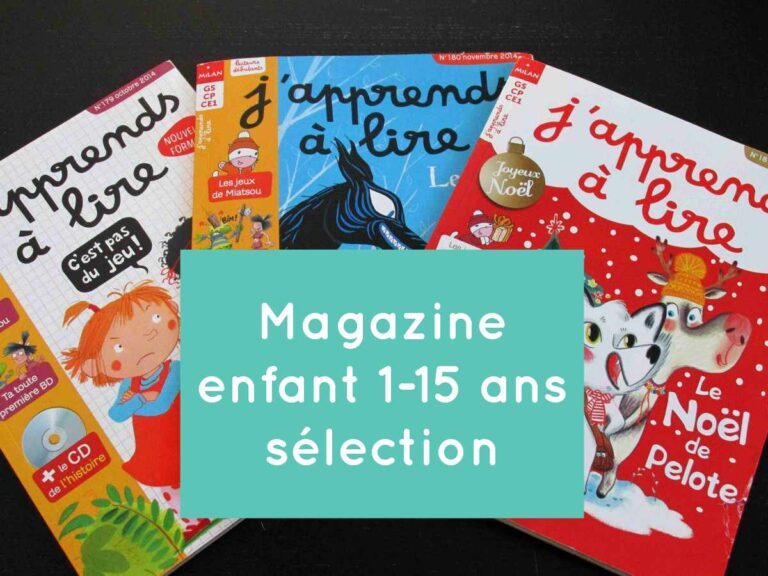 ENFANT MAGAZINE a organisé le jeu concours N°35087 – ENFANT MAGAZINE n°419