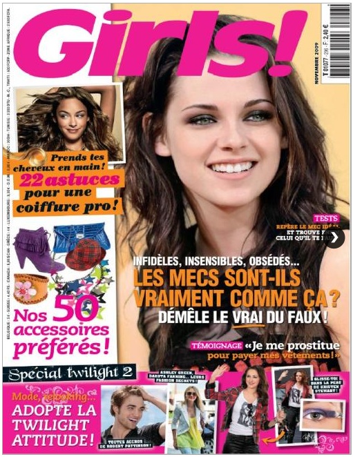 GIRLS magazine a organisé le jeu concours N°10886 – GIRLS magazine n°294