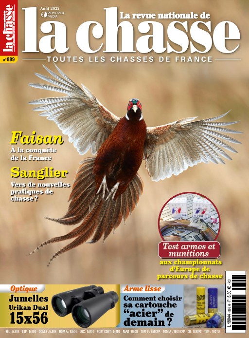 LA REVUE NATIONALE DE LA CHASSE a organisé le jeu concours N°22726 – LA REVUE NATIONALE DE LA CHASSE magazine n°756