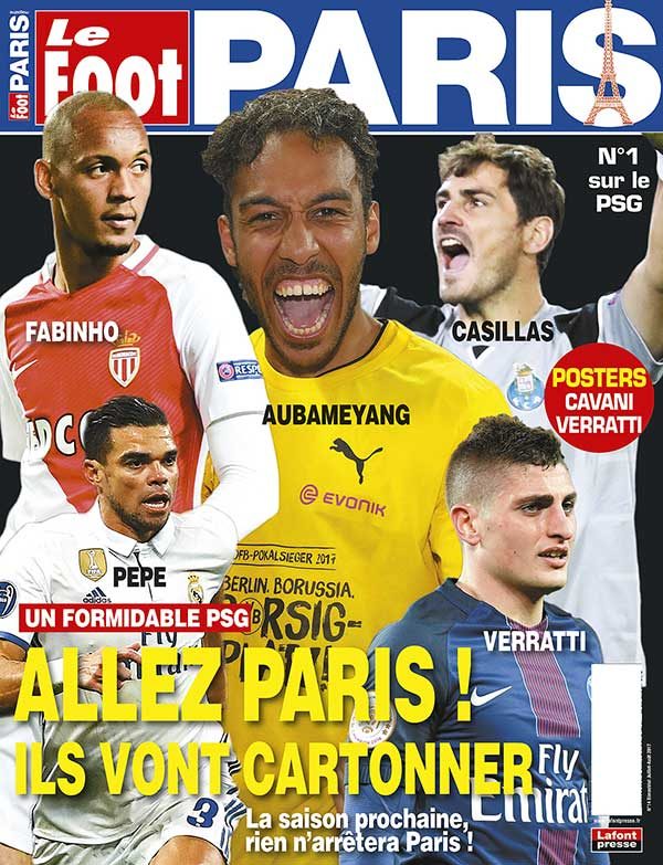 LE FOOT magazine a organisé le jeu concours N°12601 – LE FOOT PARIS magazine n°14