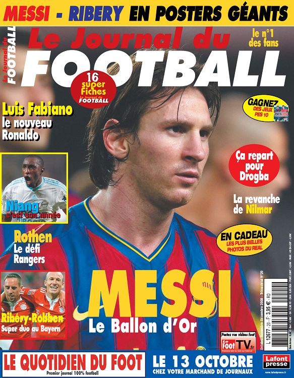 LE JOURNAL DU FOOTBALL magazine a organisé le jeu concours N°12471 – LE JOURNAL DU FOOTBALL magazine n°20