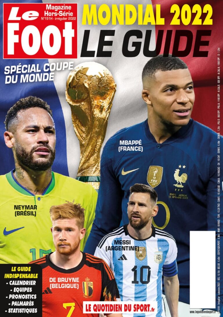 LE QUOTIDIEN DU FOOT magazine a organisé le jeu concours N°13017 – LE QUOTIDIEN DU FOOT magazine n°11