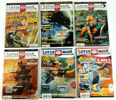 LOTUS NOIR a organisé le jeu concours N°18637 – LOTUS NOIR magazine n°133