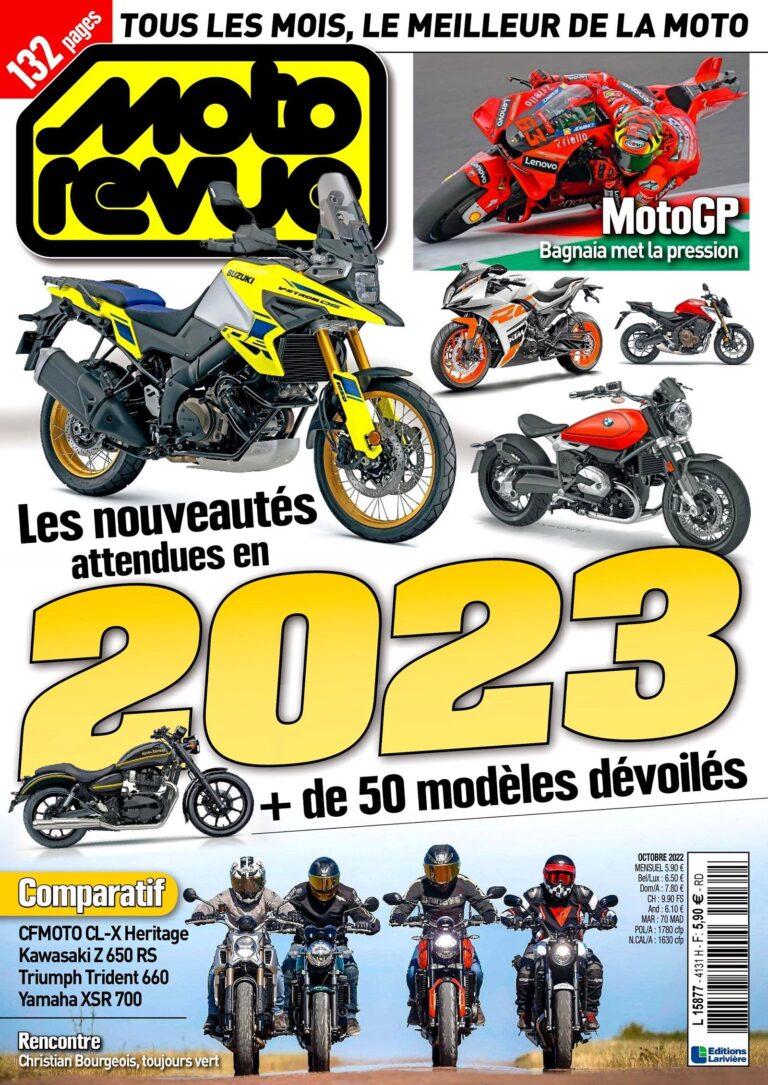 MOTO REVUE a organisé le jeu concours N°29628 – MOTO REVUE magazine n°3901