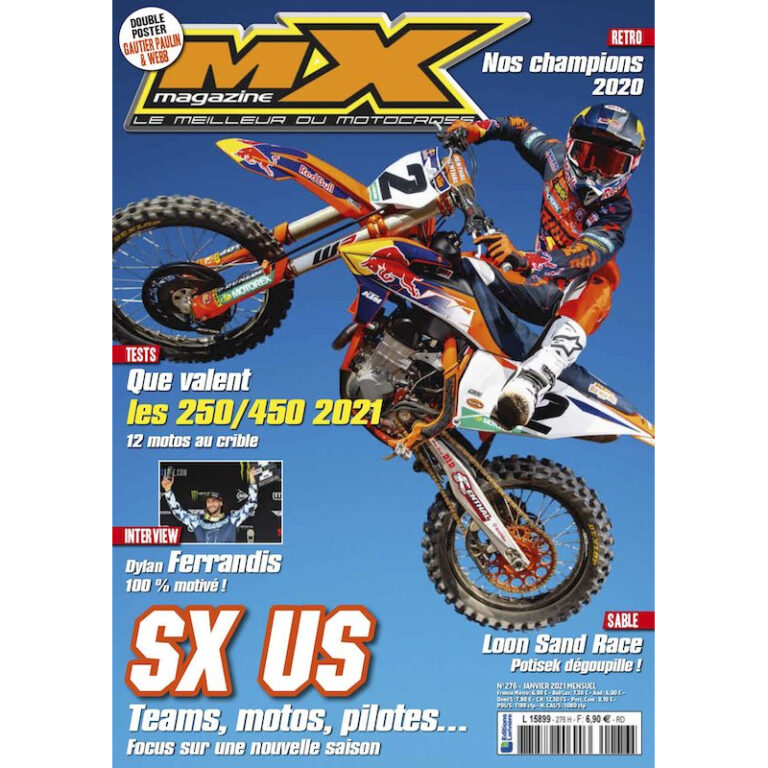 MX MAGAZINE a organisé le jeu concours N°20199 – MX MAGAZINE n°149