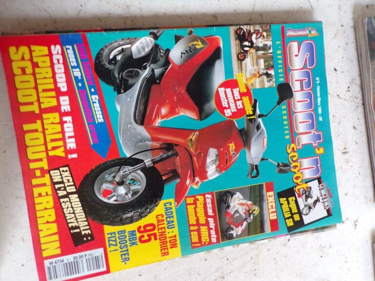 SCOOT’N SCOOT magazine a organisé le jeu concours N°18125 – SCOOT’N SCOOT magazine