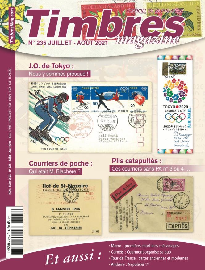 TIMBRES MAGAZINE a organisé le jeu concours N°12445 – TIMBRES MAGAZINE n°105