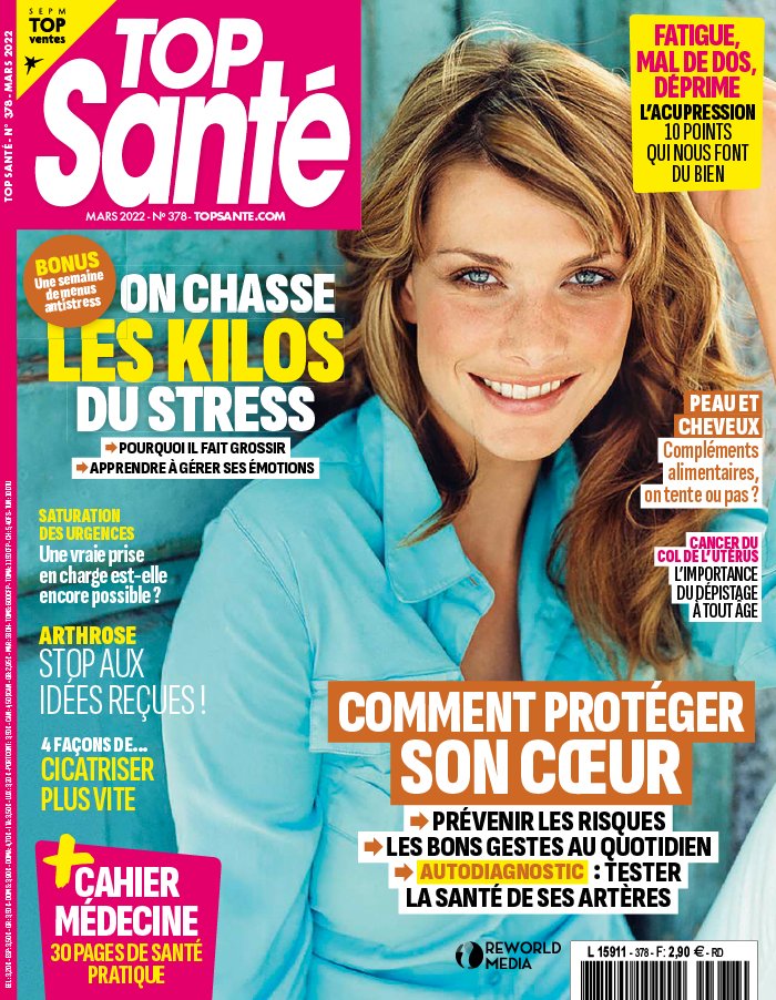 TOP SANTE a organisé le jeu concours N°2381 – TOP SANTE magazine n°218