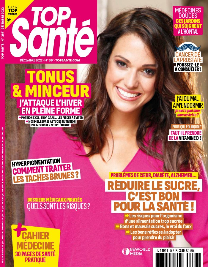 TOP SANTE a organisé le jeu concours N°28279 – TOP SANTE magazine n°245