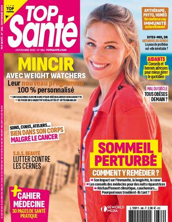 TOP SANTE a organisé le jeu concours N°8239 – TOP SANTE magazine n°224